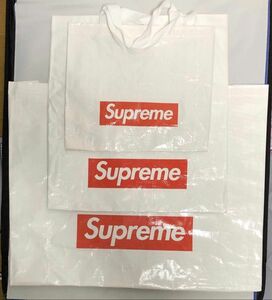 非売品 大中小 3枚セット Supreme Shop Bag BOX LOGO シュプリーム ショッパー ショップ袋 エコバッグ