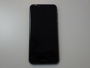 [1 иен старт ]AQUOS sense2 SH-01L docomo Black( черный )sharp( sharp )SIM разблокирован рабочее состояние подтверждено android смартфон 