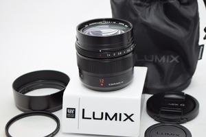 ★Panasonic パナソニック LEICA DG SUMMILUX 12mm F1.4 ASPH H-X012★おまけ付