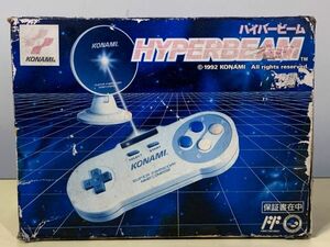 **442 game machine hyper beam Konami cordless controller Super Famicom operation not yet verification toy game *T