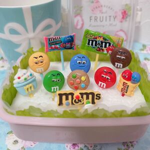 m＆m'sランチピックセットお弁当ピック