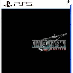 ファイナルファンタジーVII リバース(FINAL FANTASY VII REBIRTH)-PS5 新品未開封　プレゼント