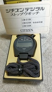  не использовался новый товар секундомер CITIZEN LSW stopwatch Citizen цифровой секундомер 