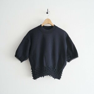 2022SS / TELMA テルマ / SHIBORI KNIT T SHIRT Tシャツ 36 / TLM21KK54 / 2312-2015