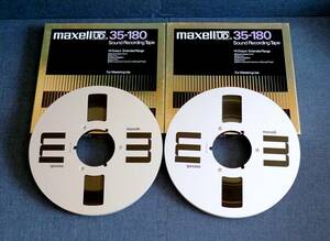 maxell 10 number metal open reel UD 35-180 recording ending beautiful goods!