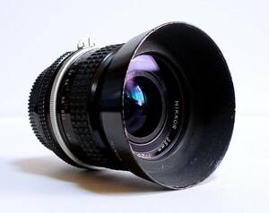 AI Nikkor 35mm f/2.8 single burnt point lens operation goods!