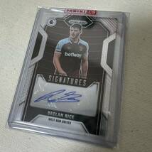 2021-22 Panini Prizm Declan Rice auto 直筆サインカード_画像1