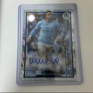 2023 Topps Merlin chrome Kyle Walker auto /150