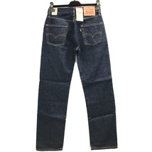 リーバイス メンズ デニム ジーンズ 555 96 RELAXED STRAIGHT インディゴ ブルー パンツ JEANS W28 L32 未使用 古着 Levi's_画像6