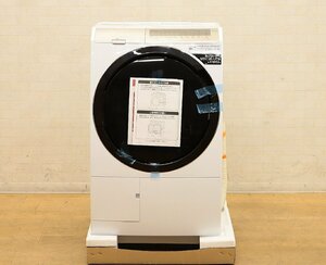 051201y4 動作済 アウトレット品 日立 HITACHI ドラム式洗濯機 11kg 左開きタイプ 2023年製 BD-SV110GL ビッグドラム