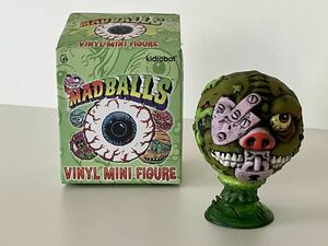 kidrobot(キッドロボット)MADBALLS/VINYL MINI FIGURE(ビニールミニフィギュア)/マッドボール/Lock Lips