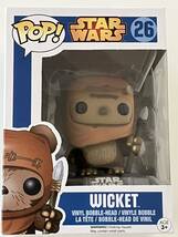 STAR WARS(スターウォーズ )/WICKET(ウィケット)/バブルヘッド・ボビングヘッド/フィギュア/POP!/FUNKO (ファンコ)/イウォーク_画像2