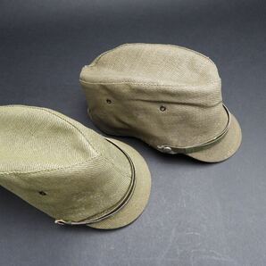 旧日本軍 夏帽 陸軍 昭和帽子 の画像8