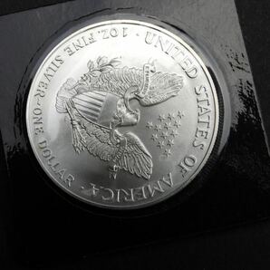 銀貨 アメリカ 証明書付 銀貨 Coin 1ドル SILVER EAGLE Silver Eagle メダル 1円スタートの画像7