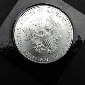 銀貨 アメリカ 証明書付 銀貨 Coin 1ドル SILVER EAGLE Silver Eagle メダル 1円スタートの画像8
