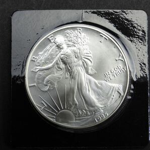 銀貨 アメリカ 証明書付 銀貨 Coin 1ドル SILVER EAGLE Silver Eagle メダル 1円スタートの画像3