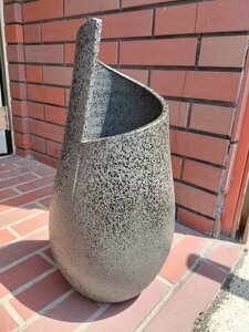 ★☆信楽焼　陶器　花入れ　花器　花瓶　高さ　４４．５ｃｍ☆★