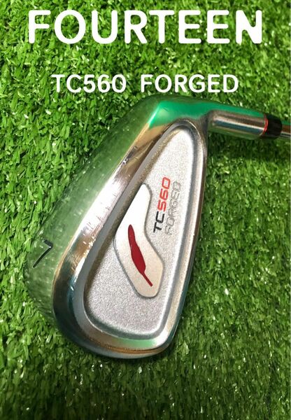 FOURTEEN TC560 FORGED 7番アイアン