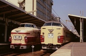 カラー写真KGサイズ 特急とき新潟駅 2枚