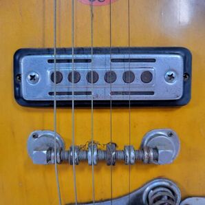 希少 Teisco EP-2L エレキトリックギター テスコ ビザールギター ヴィンテージ 1960年代 レスポール レトロ 音出しOKの画像4