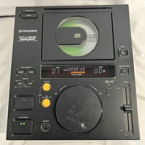 Pioneerパイオニア プロフェッショナル コンパクトディスクプレイヤー DJ 音響機器 CDJ-50Ⅱ pioneer CDJ-50-2 動作確認済