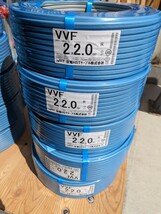 ★1輪100m★ VVFケーブル VVF2.0-2c 100m 新品未使用2023年_画像3