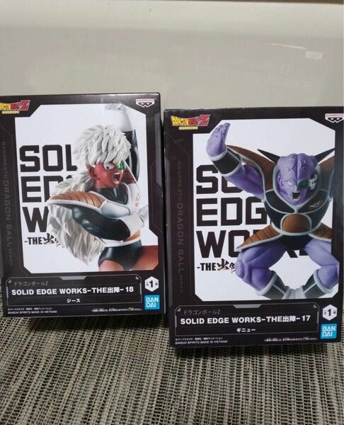 【箱付段ボール発送】ドラゴンボールZ SOLID EDGE WORKS THE出陣17,18 ギニュー ジース　