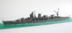 タミヤ 1/700 軽巡洋艦「阿賀野」 プラモデル完成品★ウォーターラインシリーズ No.58