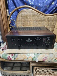  rarity! service completed work properly beautiful goods! landscape high class pre-main amplifier AU-D707F EXTRA
