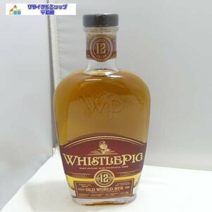WhistlePig ホイッスルピッグ 12年 オールド ワールド ライ ウイスキー カナディアンウイスキー　700ｍｌ