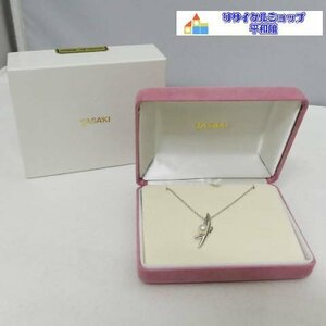 田崎　ＴＡＳＡＫＩ　ネックレス　ペンダントトップ　チェーン社外品　パール　6.0mm　2.9ｇ　田崎真珠