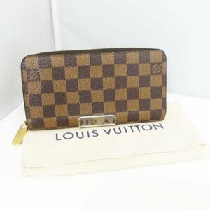 ルイヴィトン　LV　ダミエ　ジッピーウォレット　ラウンドファスナー長財布　N41661