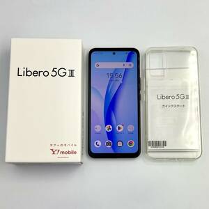 【中古】Y!mobile Libero 5G III 4GB/64GB A202ZT ブラック 判定〇 / SIMフリー SIMロック解除済み