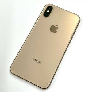 【中古/ジャンク】docomo iPhoneXS 64GB MTAY2J/A ゴールド 判定〇 / SIMフリー SIMロック解除済み Apple