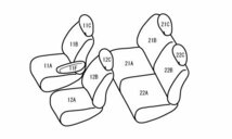 ベレッツァ ベーシックα シートカバー ハスラー MR52S MR92S R2/2～ ハイブリッドXターボ/ハイブリッドX/Jスタイル/JスタイルII_画像2