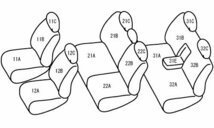 ベレッツァ ヴィンテージスタイル チェスターフィールド シートカバー ハイエースワゴン 100系 H8/8～H16/8_画像2