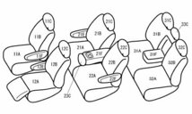 ベレッツァ ヴィンテージスタイル チェスターフィールド シートカバー エルグランド PE52 PNE52 TE52 TNE52 H26/1～ 250XG/ライダー_画像2