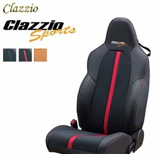 Clazzio シートカバー スポーツ GRヤリス MXPA12 GXPA16 R2/9～ RS/RC/RZ フロントスポーツシートに対応 サイドエアバッグ対応