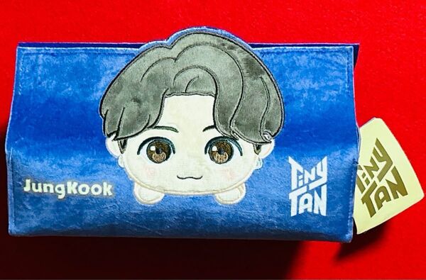 BTS TinyTAN 寝そべりプレミアムティッシュボックスカバー ジョングク