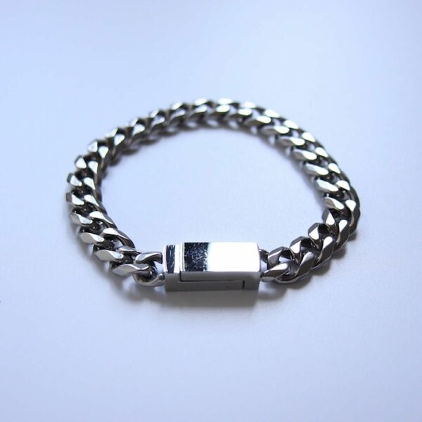 316Ｌ magnet chain bracelett シルバー ブレスレット チェーン