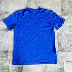 NIKE ナイキ 半袖Tシャツ Tシャツ DRI-FIT ブルー ランニングウェア スポーツウェア 速乾性