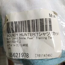 BOUNTY HUNTER バウンティーハンター　Tシャツ　　ホワイト　Ｌサイズ　新品未開封品_画像4