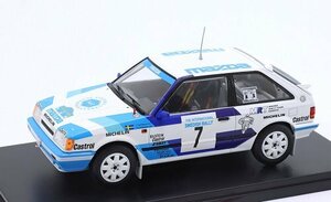 Altaya 1/24 Mazda *323 4WD #7 I. "Carlson" 1989 Rally Швеция победа 