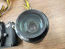 Nikon ニコン人気の高級一眼レフカメラ FM（黒）ボディ　レンズ　Zoom-NIKKOR 43-86mm F3.5_画像6