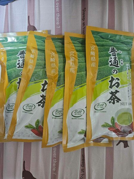 緑茶100g　5本セット　宮崎県産