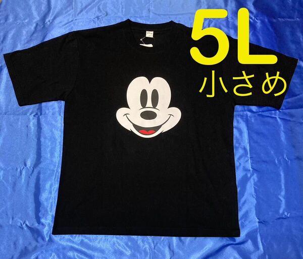 ミッキーマウス 半袖Tシャツ メンズ大きいサイズ 5L(小さめ) 