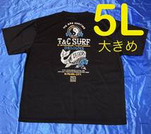 T&Csurf (ヴィンテージ風)メッシュ半袖Tシャツ メンズ大きいサイズ 5L_画像1