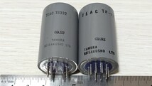 【倉庫整理】貴重 タムラ製作所 150Ω 60kΩ MIC オーディオ マイクトランス TR-332 2個セット TEAC R-310 系( R-311 R-312 R-313 R-314)に_画像4