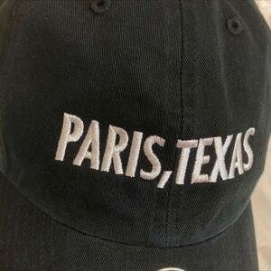 47 パリテキサス　PARIS,TEXAS 金子の部屋　別館　レショップ　CAP キャップ　帽子　ブラック