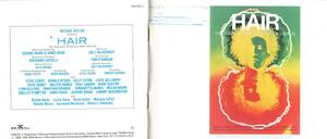 ☆Hair Original Broadway Cast Recording 輸入盤中古CD ヘアー ロックミュージカル 1968年ブロードウェイキャスト版